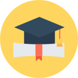 graduation icon